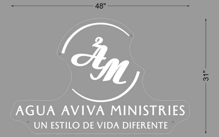 LED Neon Sign For veronica serrano