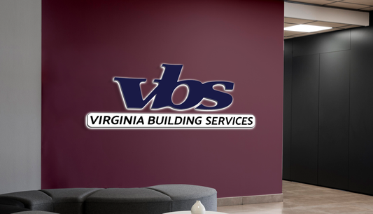 3D Metal Backlit Tagline UV Sign For Brandon Barnhart