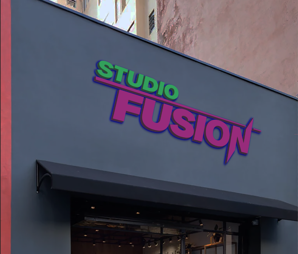 3D Metal Backlit Sign For Amber Ory