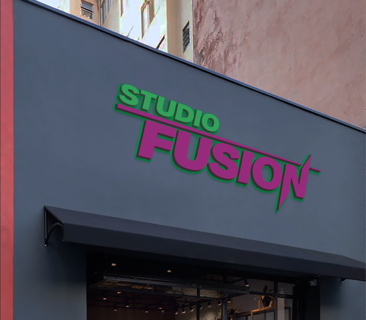 3D Metal Backlit Sign For Amber Ory