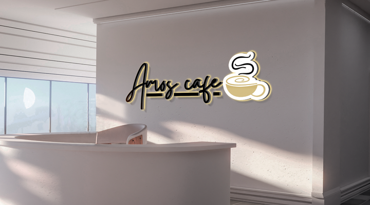 3D UV Metal Backlit Sign For Ahmed Mohamed