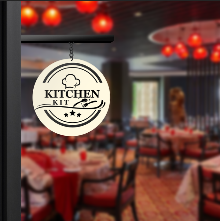 2D Blade Sign For Raza Khadim