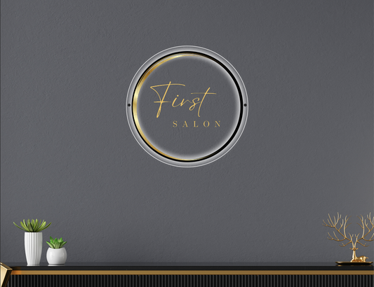 Neon Acrylic Sign For Yuliia Pylyptsiv