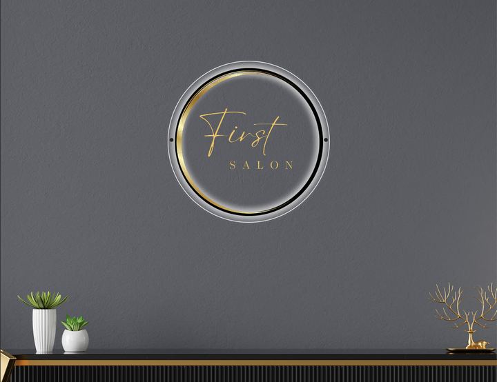 Neon Acrylic Sign For Yuliia Pylyptsiv