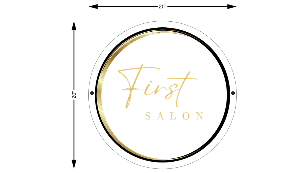 Neon Acrylic Sign For Yuliia Pylyptsiv