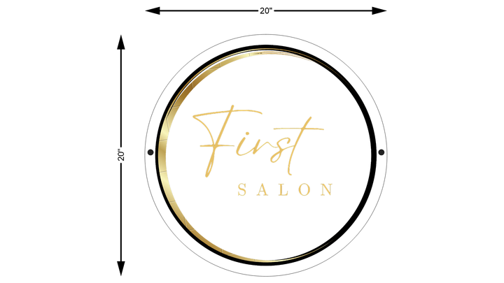 Neon Acrylic Sign For Yuliia Pylyptsiv