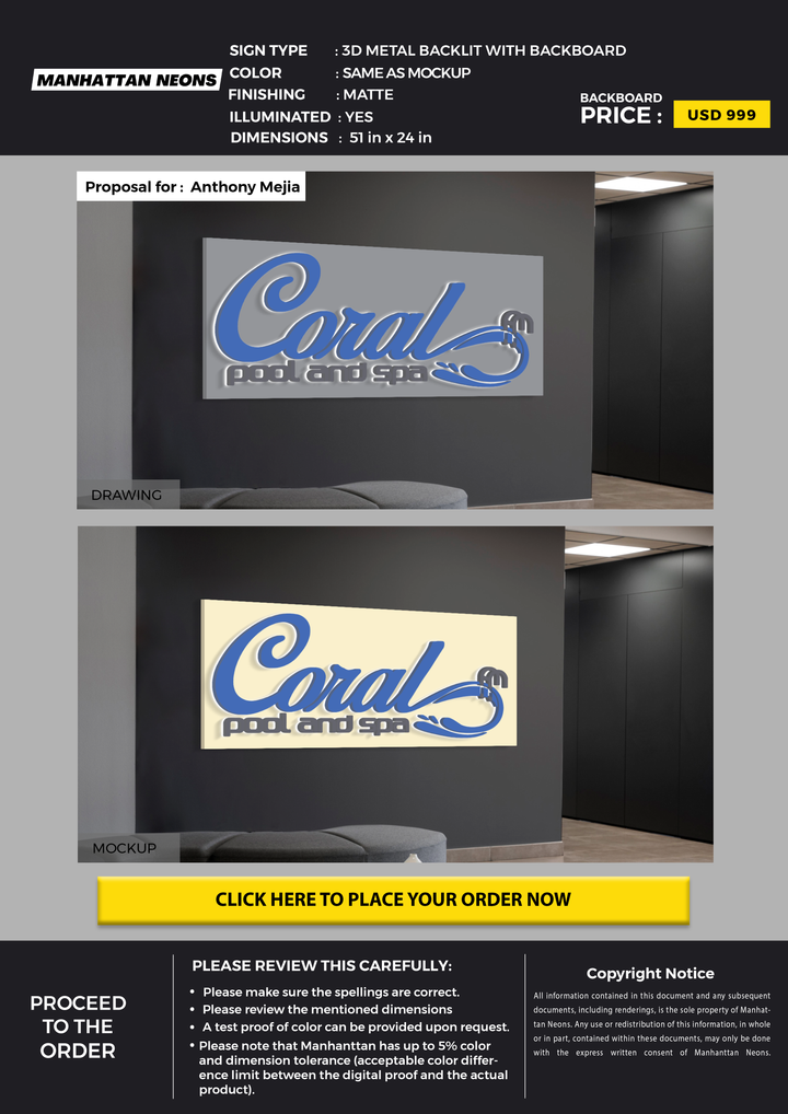 Backboard quote for Anthony Mejia