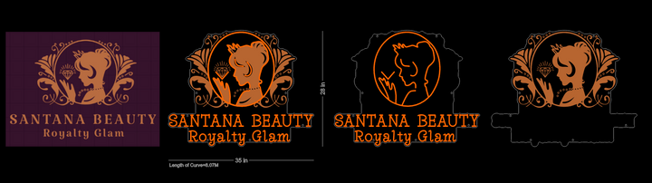 UV LED Neon Sign For Yudith Santana