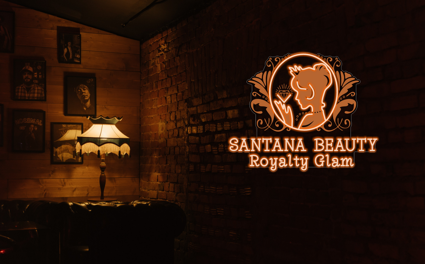 UV LED Neon Sign For Yudith Santana