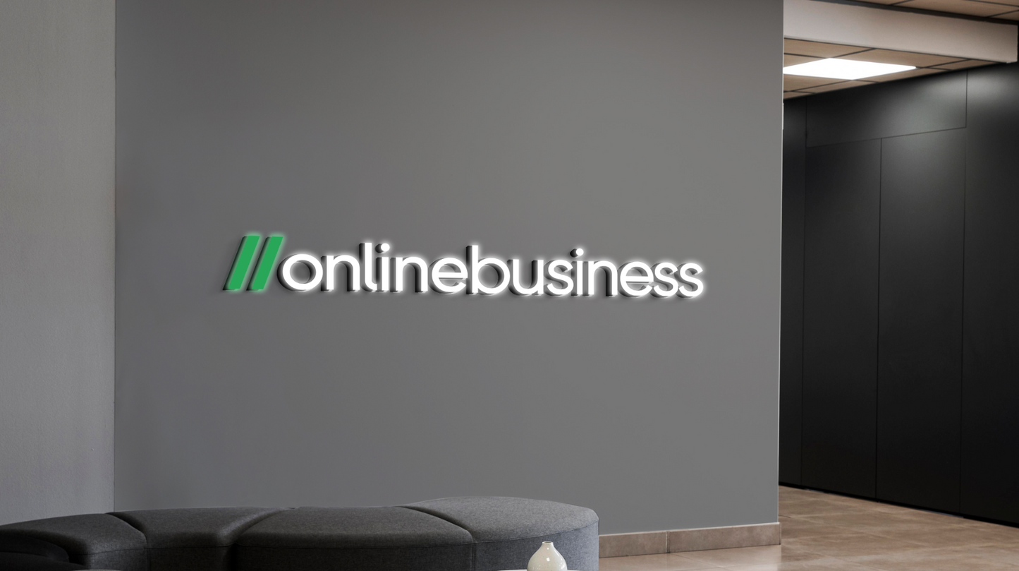 Business signage for Michael Santiago