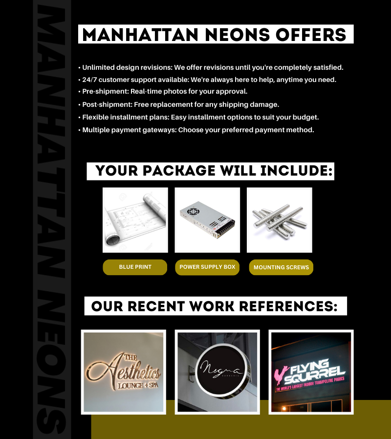 Custom Signs for Dennis Ogunfiditimi