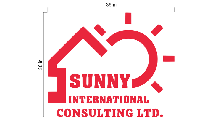 10mm acrylic sign for Jieqing Shi