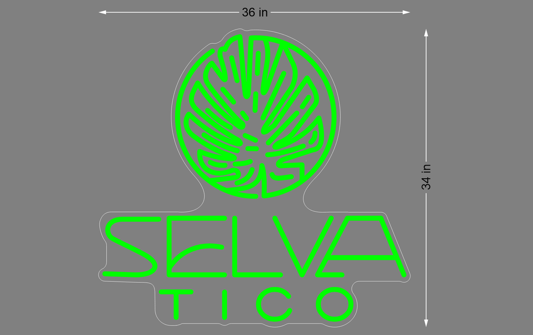 Led Neon Sign for Selvatico