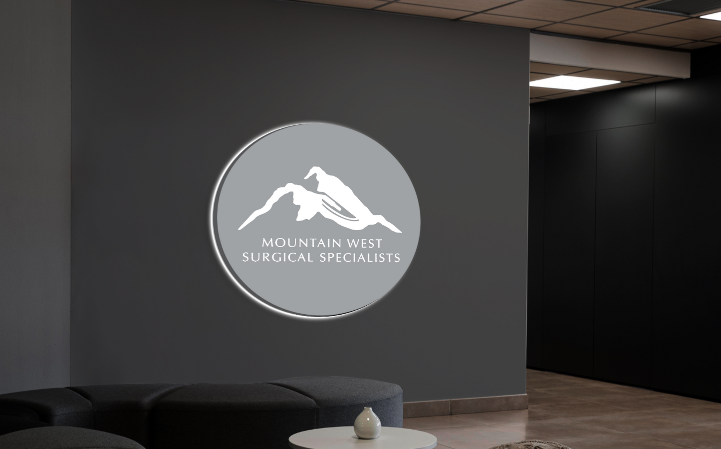 3d UV metal backlit for Robin Gates