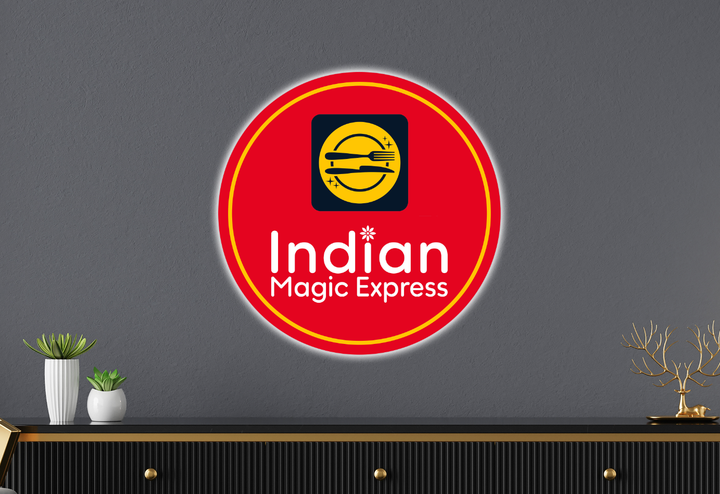 Neon Acrylic Sign for Eddy