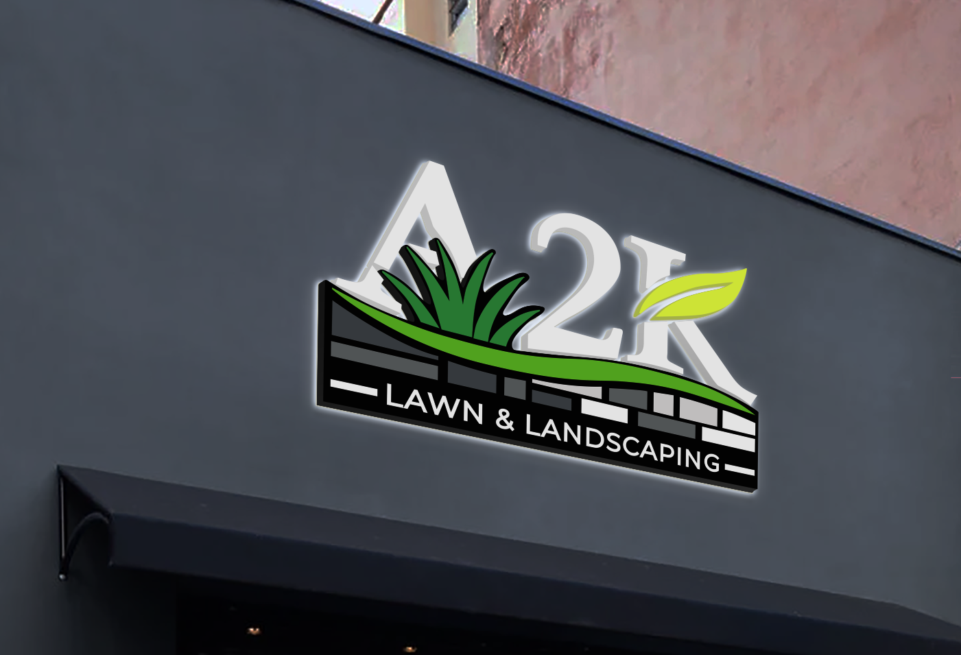 3D Metal Backlit Sign for Rodney  Adams