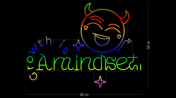 LED neon sign for Sierra Green