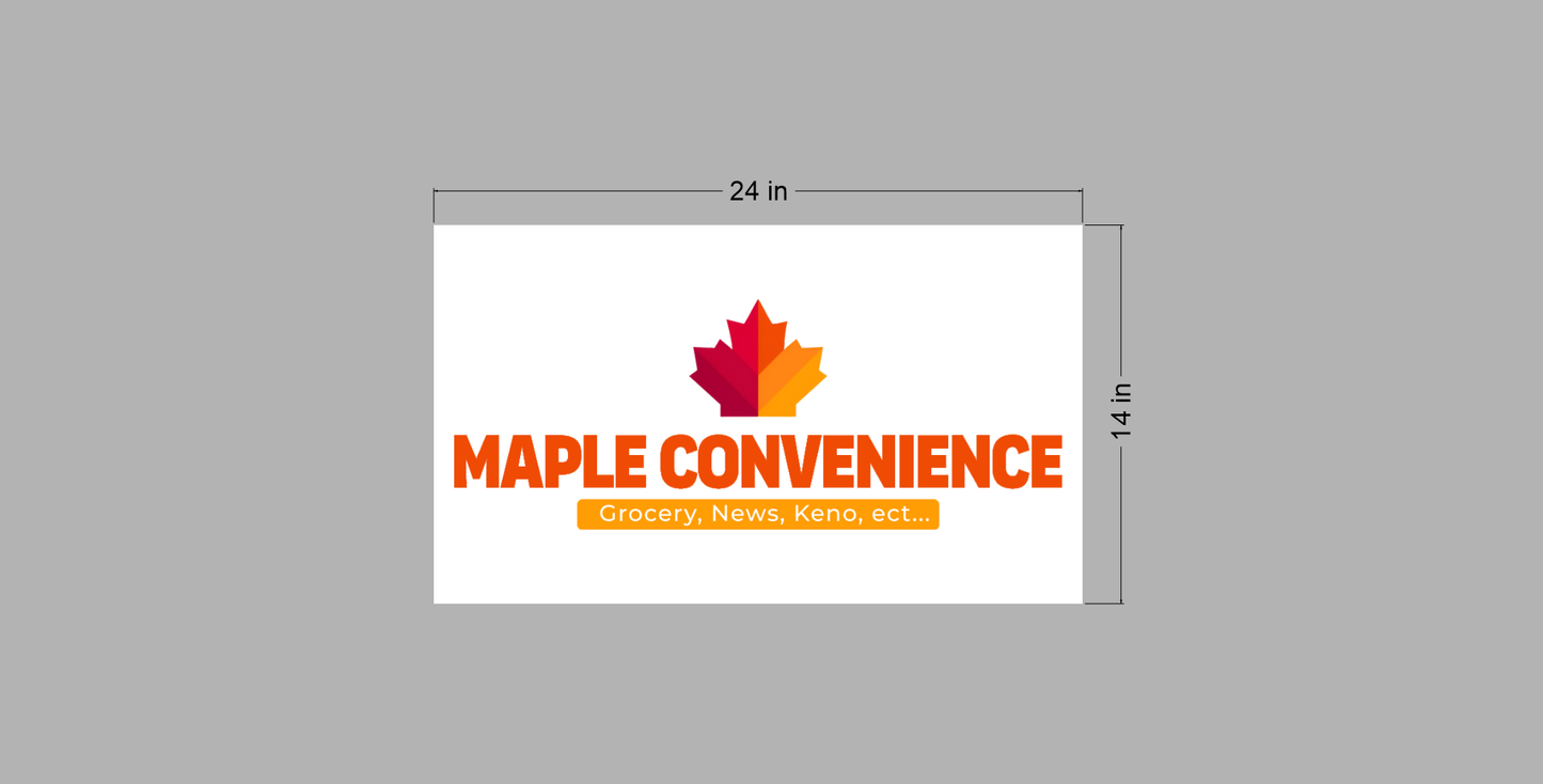 Business signage for Shubh Patel