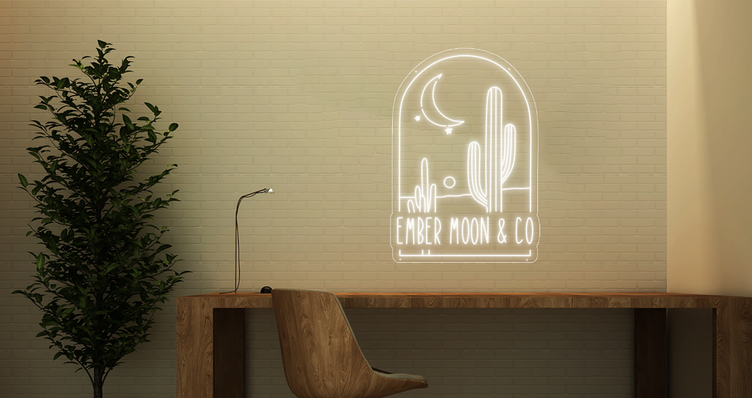 LEd neon sign for Kirsten Eaton