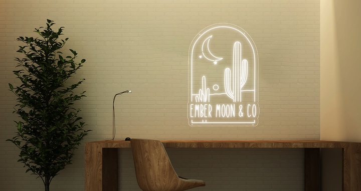 LEd neon sign for Kirsten Eaton