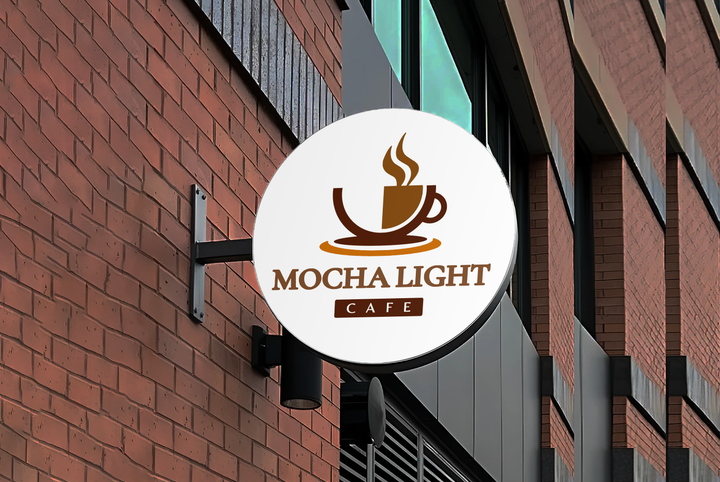 Business Signs for Mochalight Cafe