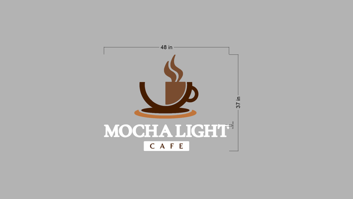 Business Signs for Mochalight Cafe