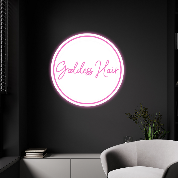 Neon Acrylic Sign for Alaysia Ruffin