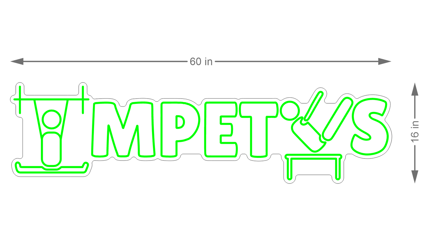 Business signage for Impetus Physical Therapy