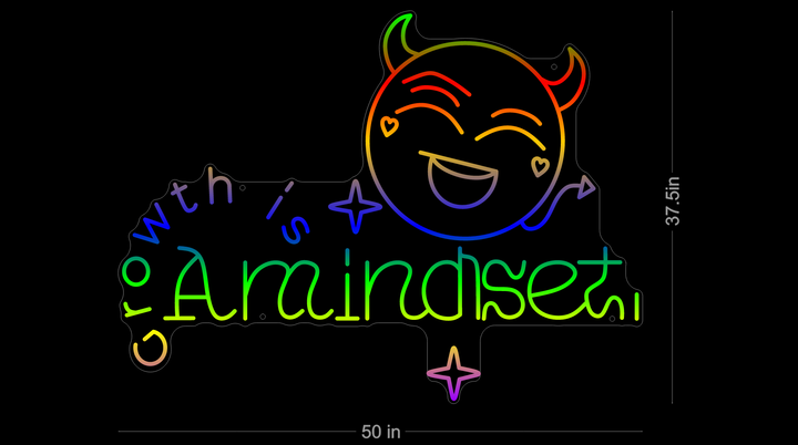 LED neon sign for Sierra Green