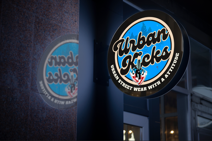 Lightbox Sign for Urban Kicks LLC