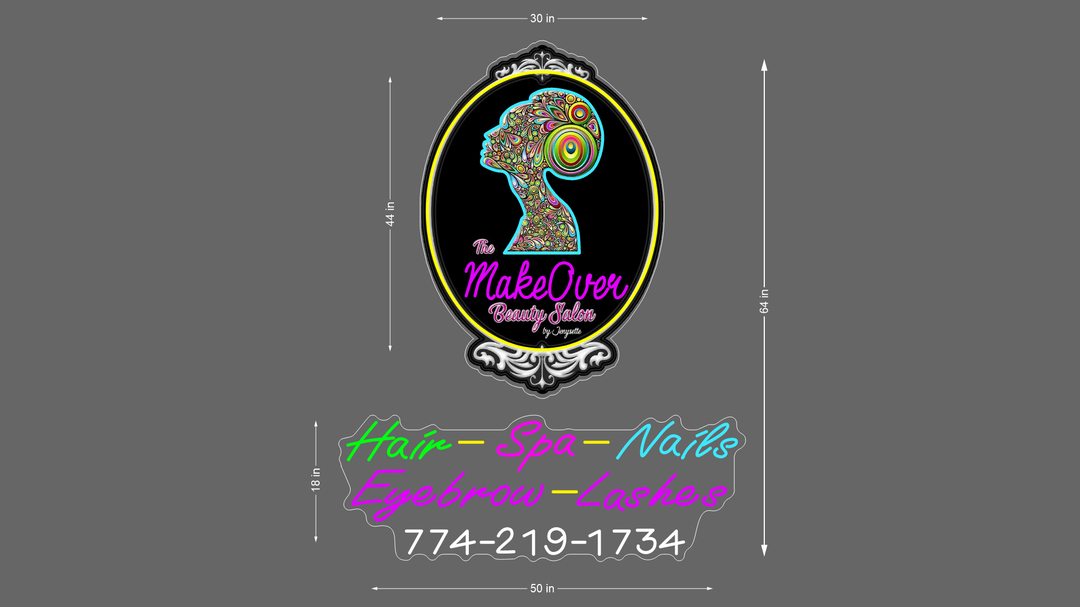 LED neon sign for Jenysette Baez