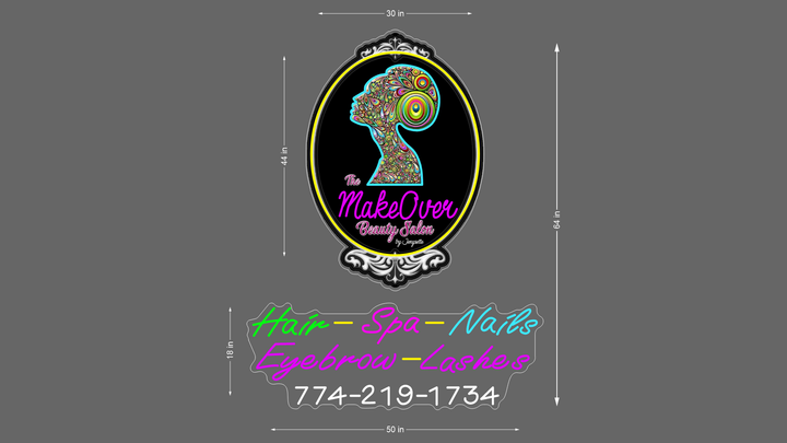 LED neon sign for Jenysette Baez