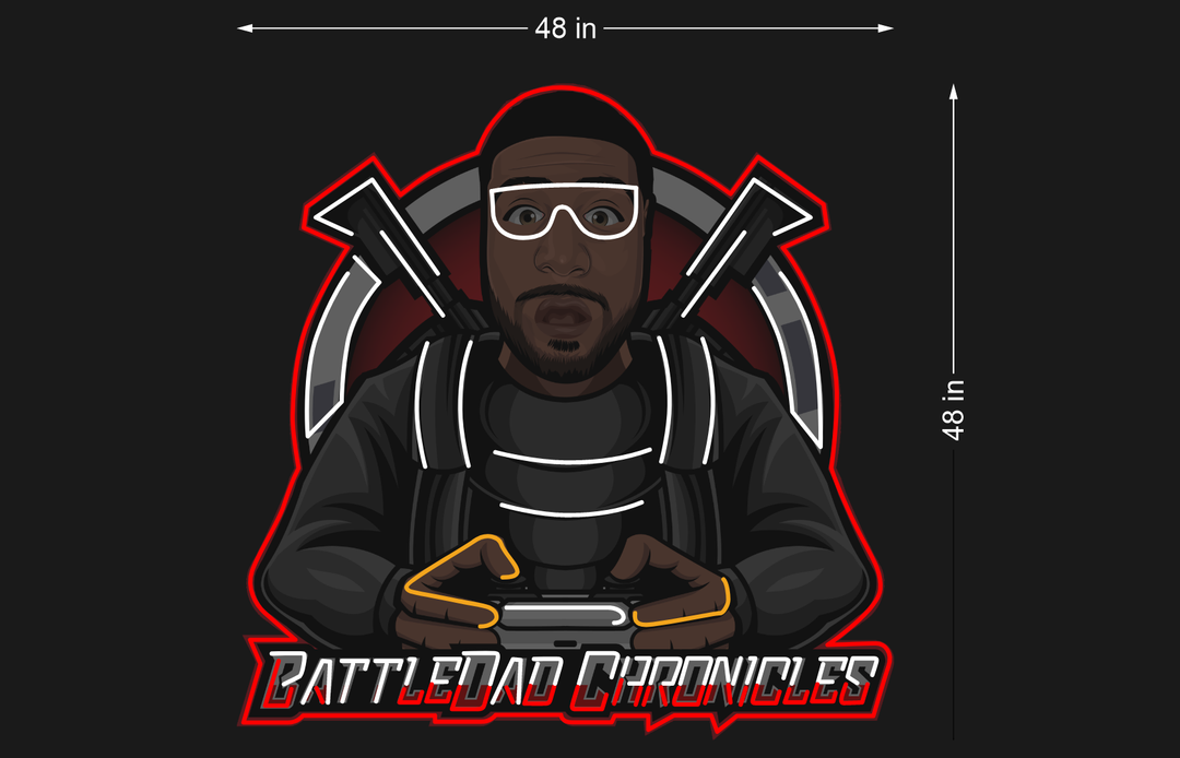 LED neon sign for Anthony Leamon