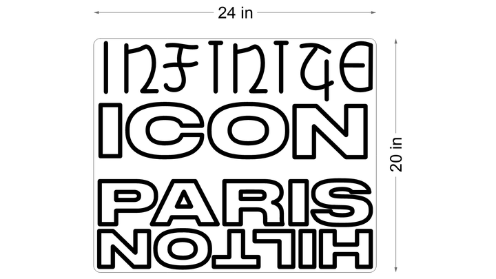 LED neon sign for jacob resnicow