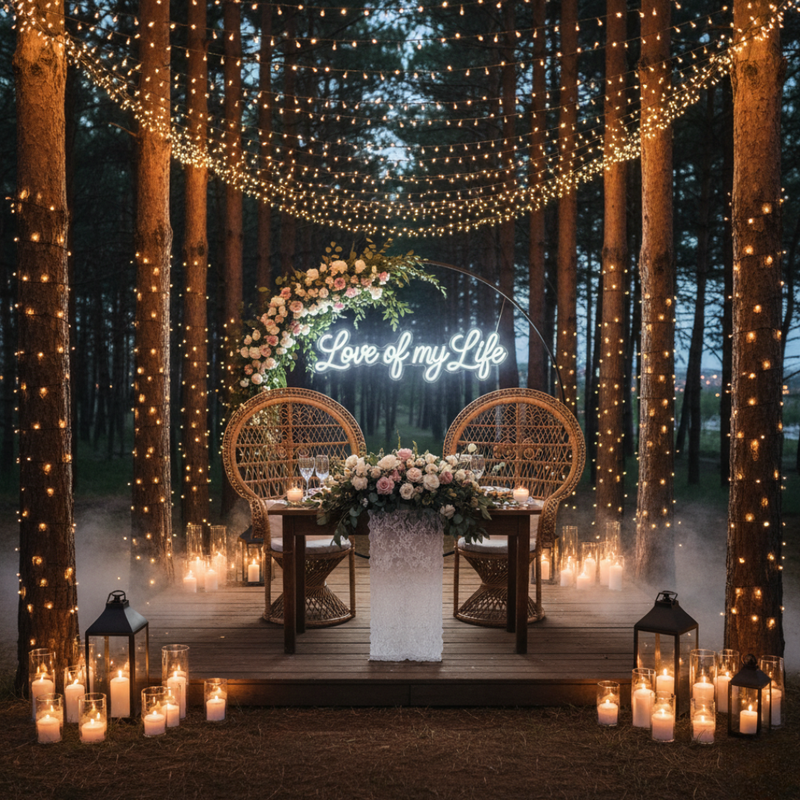 Love of My Life LED neon sign for reception stage decoration – Neon.Shop