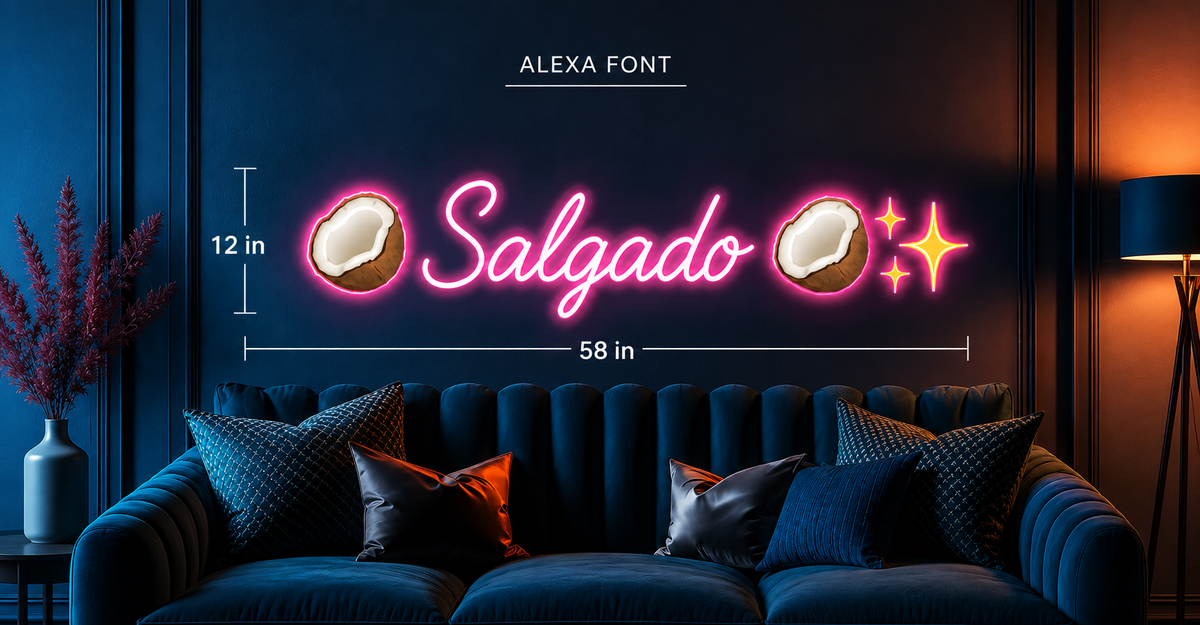 Custom Neon sign for Jason Campos