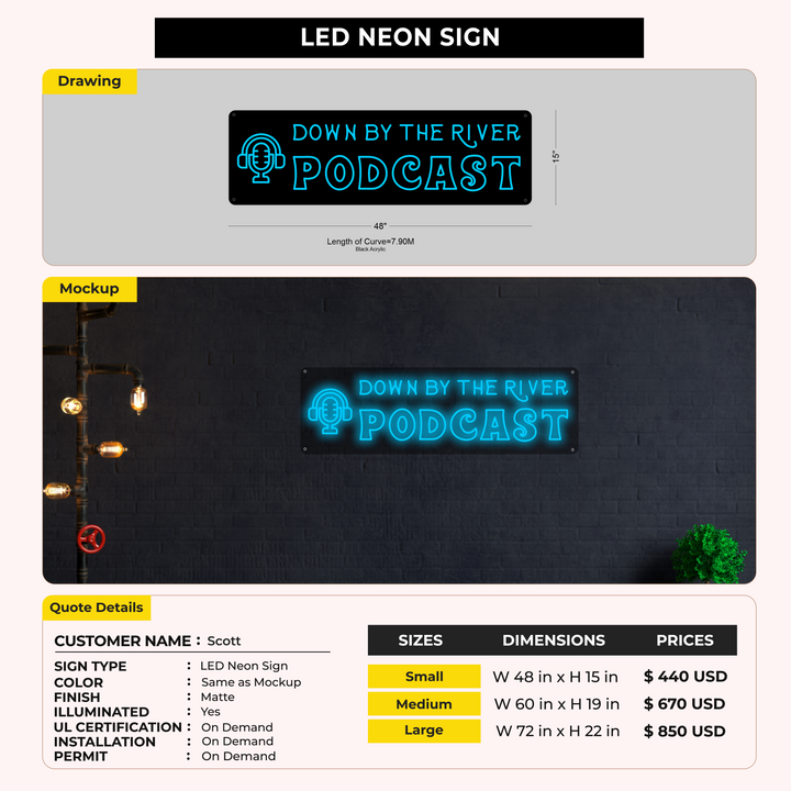 Custom Signs For Scott