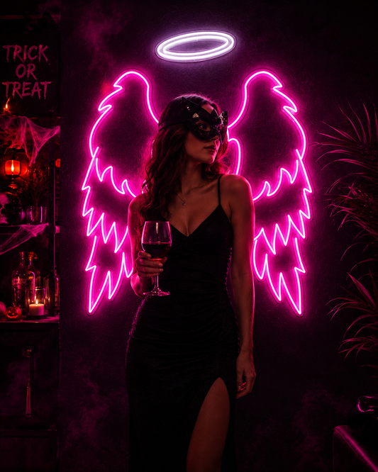 Wall Neon Sign "Wicked Cheers" Wall Décor